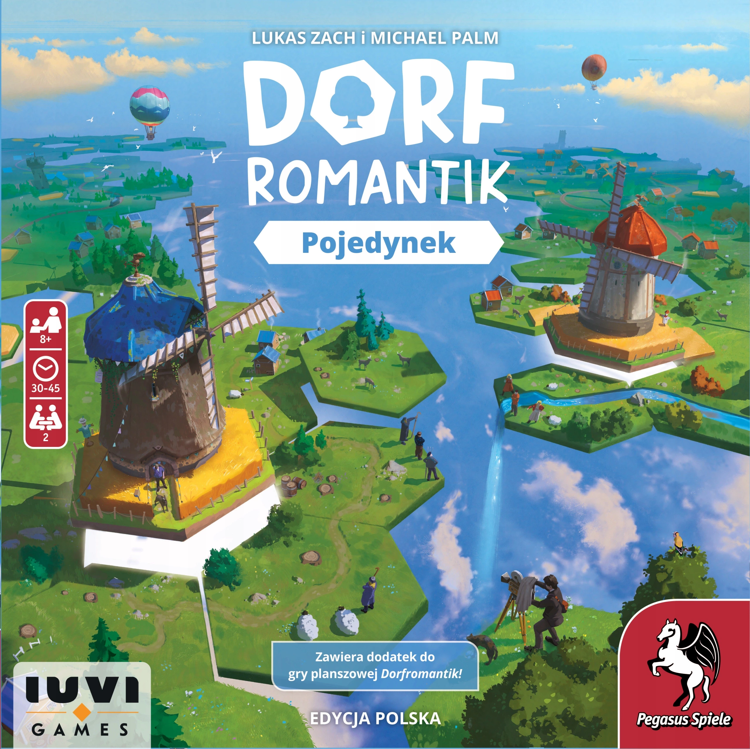 Gra planszowa IUVI Games Dorfromantik: Pojedynek - Gry