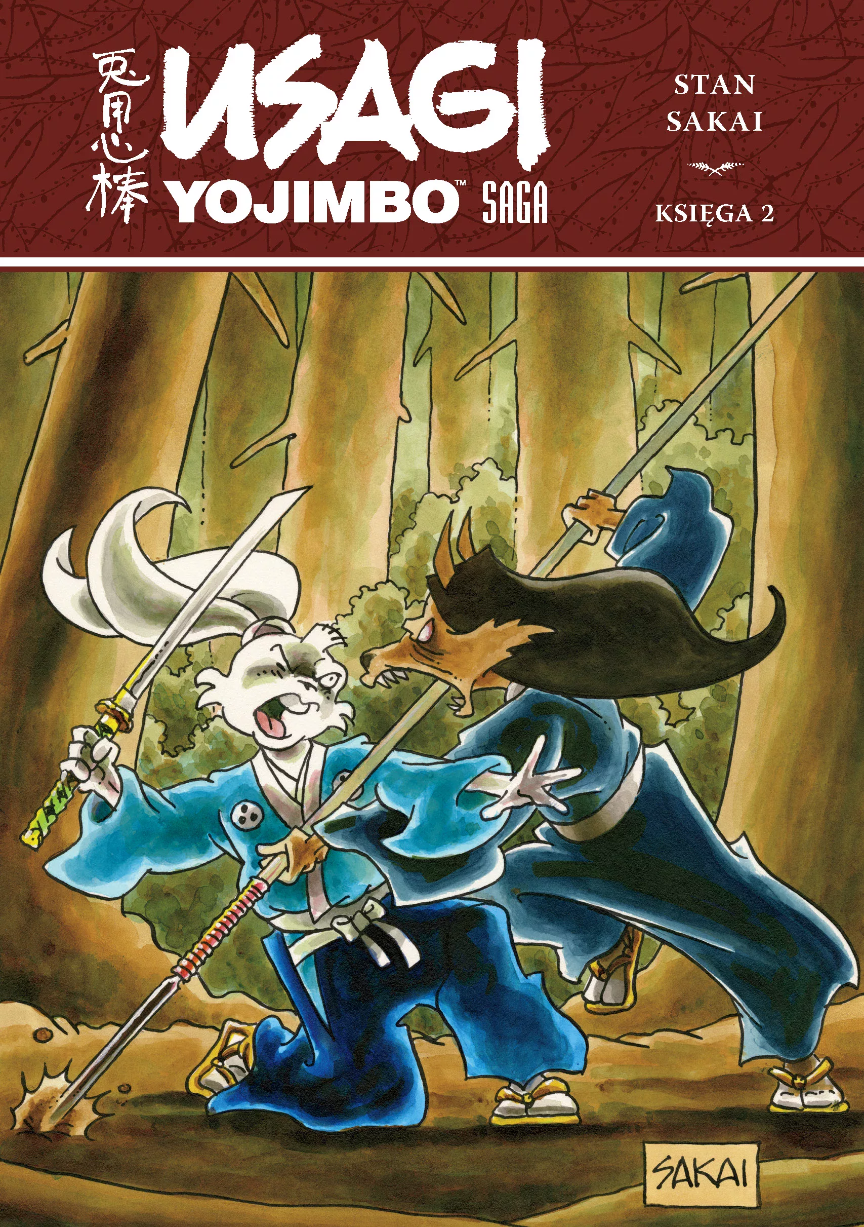 Usagi Yojimbo Saga. Księga 2 - Książki