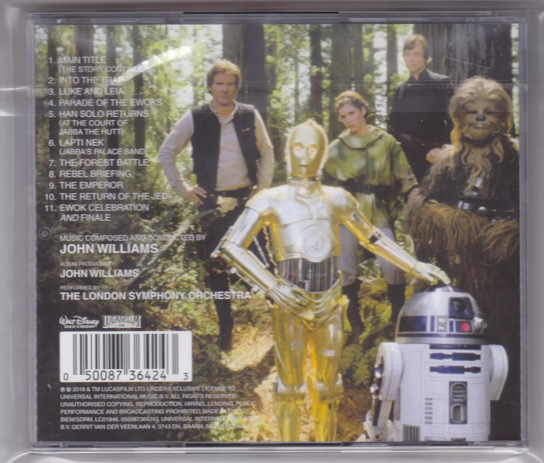 Star Wars, Return Of The Jedi (The Original Motion Picture Soundtrack), CD - Muzyka
