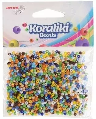 Koraliki akrylowe do nawlekania 35mm 30g - Książki