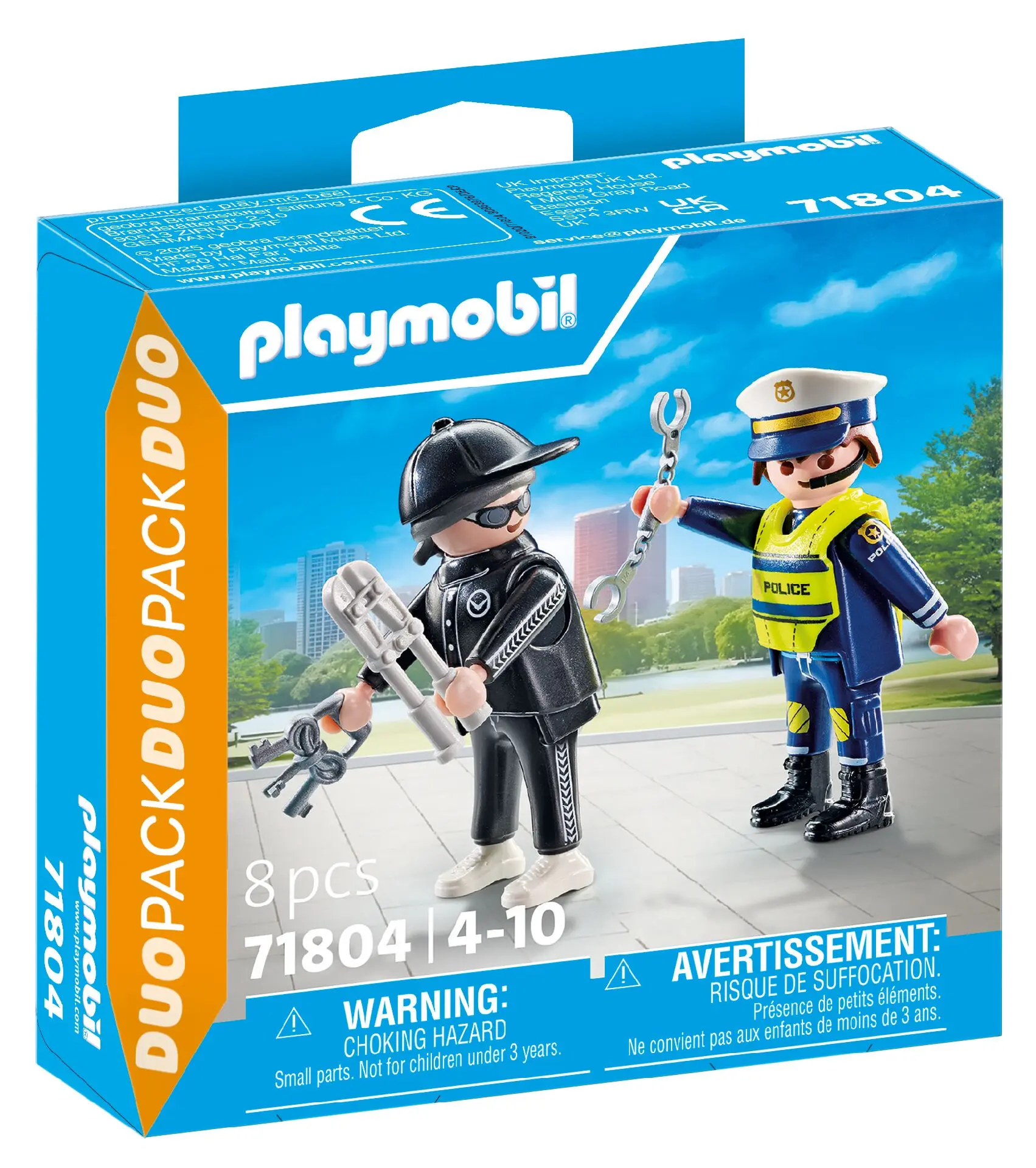 Playmobil Policjant i złodziej 71804 - Zabawki