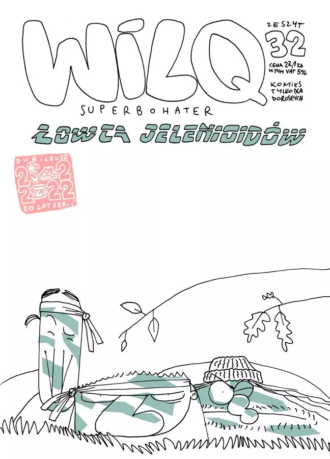 Łowca Jelenioidów. Wilq Superbohater. Tom 32 - Książki