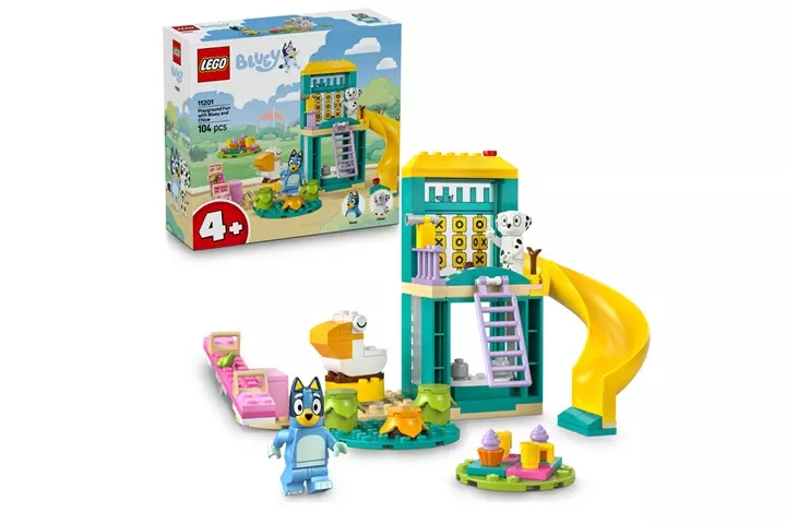 LEGO Bluey Blue i Łatka na placu zabaw 11201 - Zabawki