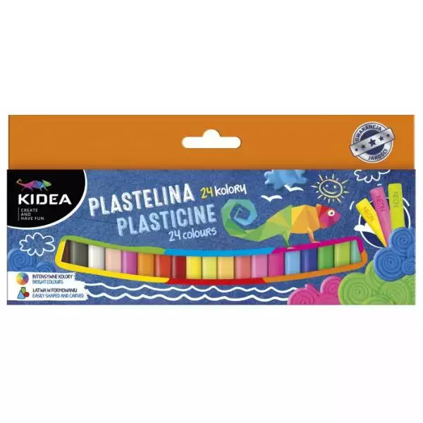 Plastelina, 24 kolory - Papiernicze i szkolne