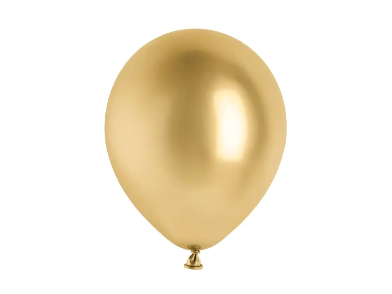 Balony Glossy 30cm, złoty (1 op. / 50 szt.) - Papiernicze i szkolne