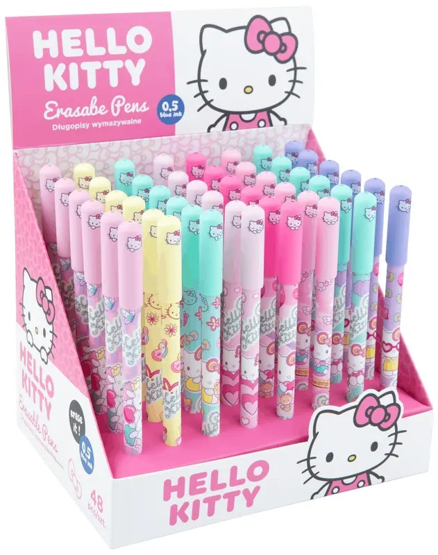 Długopis wymazywalny Pink 1 Hello Kitty, Patio - Papiernicze i szkolne