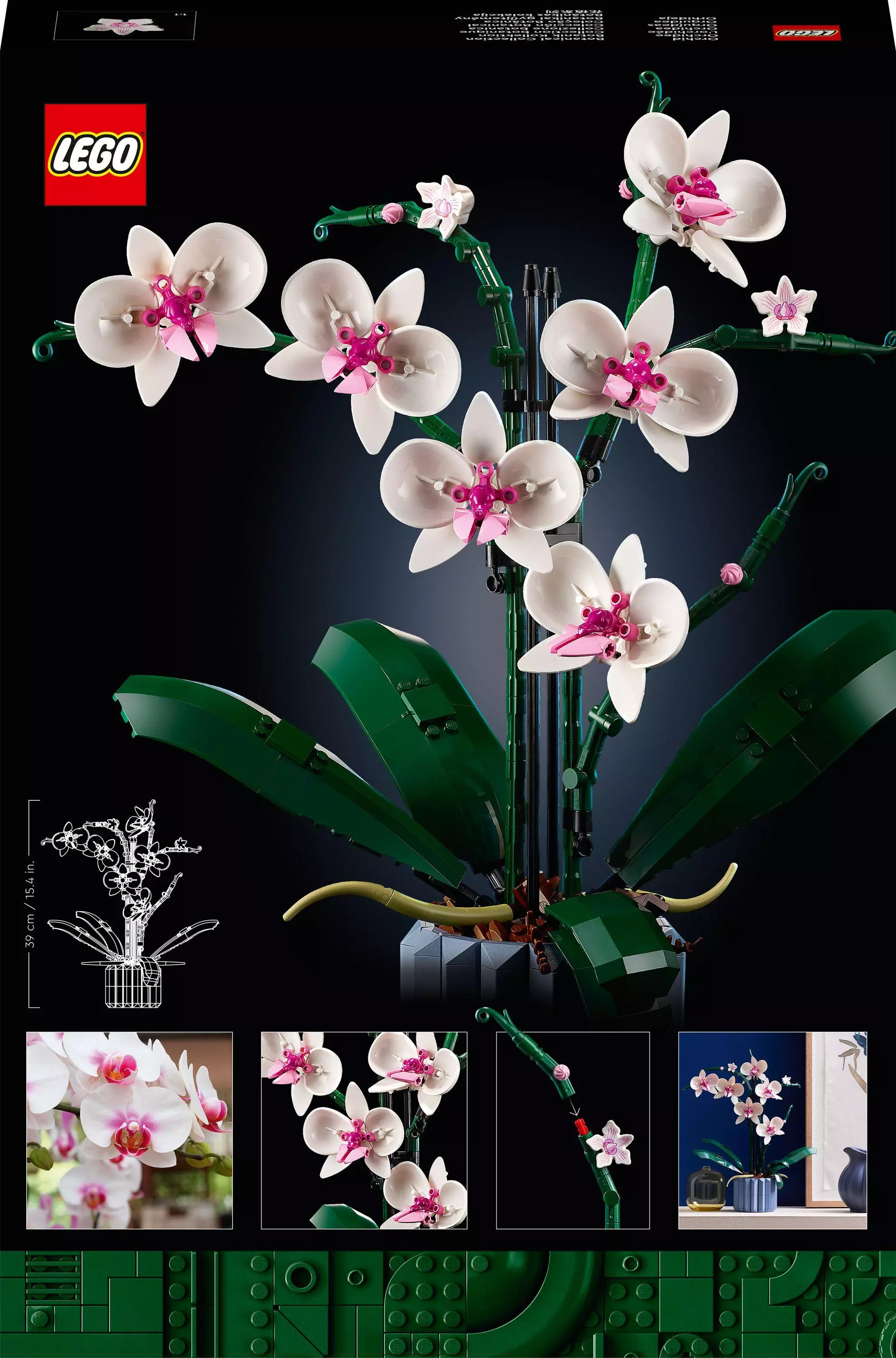LEGO Icons Orchidea 10311 - Zabawki