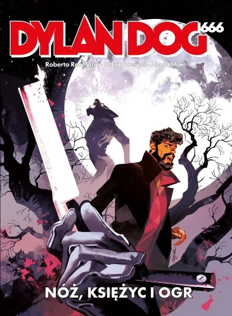 Dylan Dog 666. Noc, księżyc o ogr - Książki
