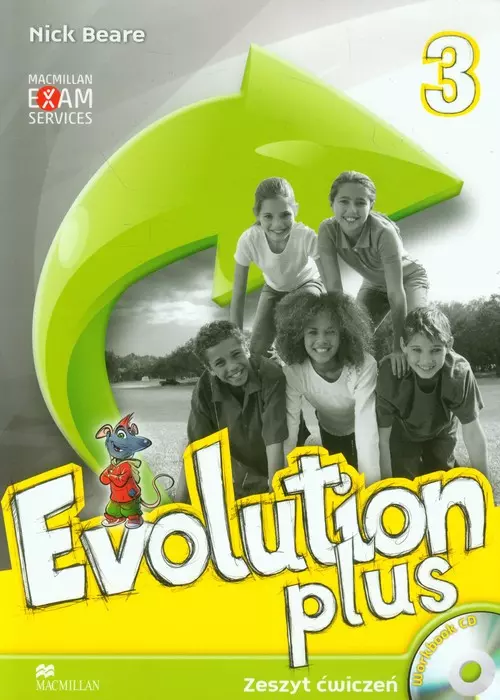 Evolution plus 3 ćw.j.ang SP+ CD - Książki