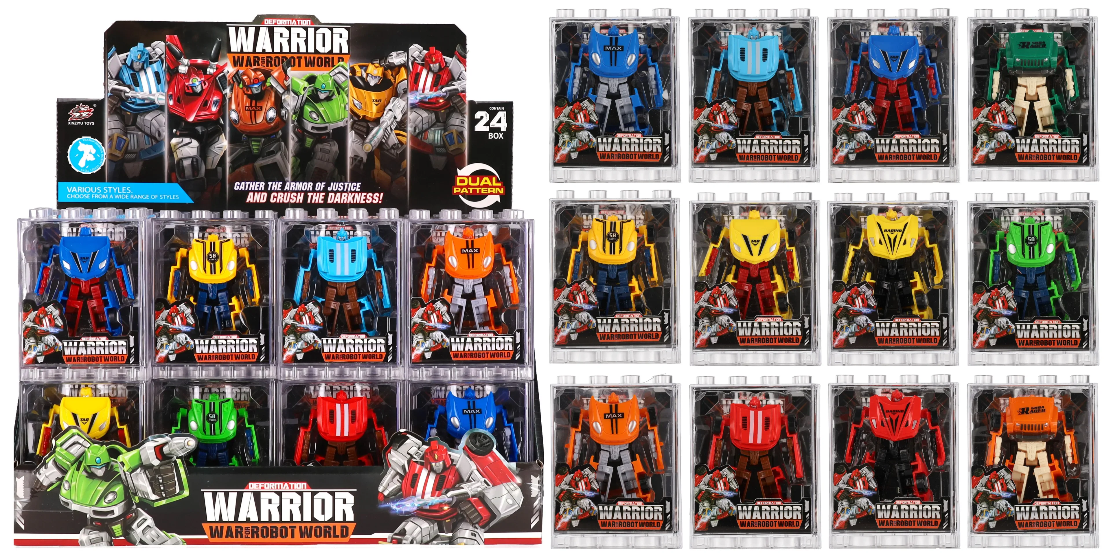 Robot 2w1 Mix Mega Creative 589594 - Zabawki