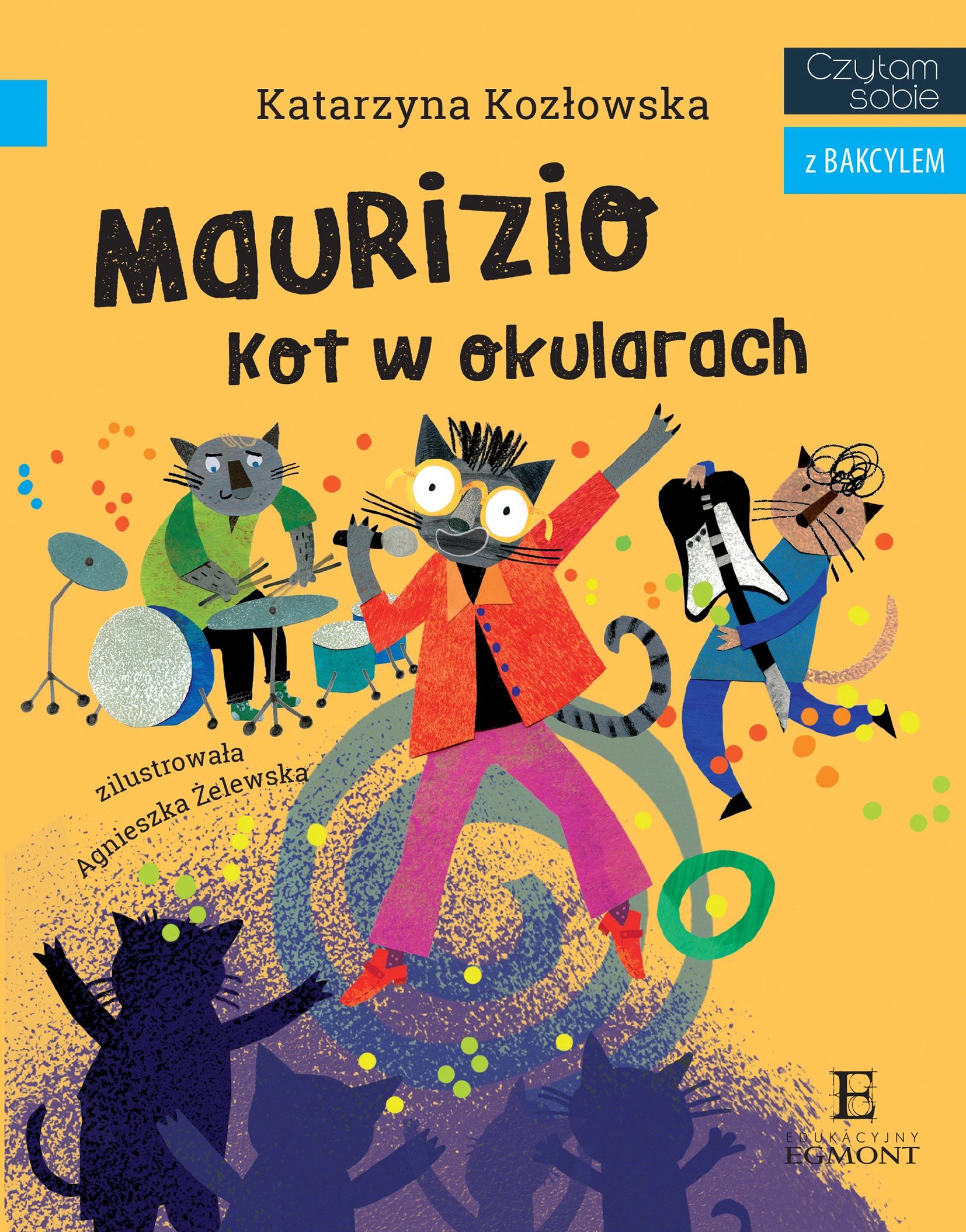 Czytam sobie z Bakcylem. Maurizio. Kot w okularach - Książki