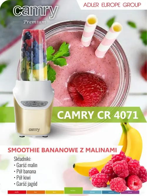 Blender personalny - POWERFUL NUTRI - Elektronika i akcesoria