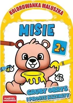 Kolorowanka maluszka. Misie - Książki