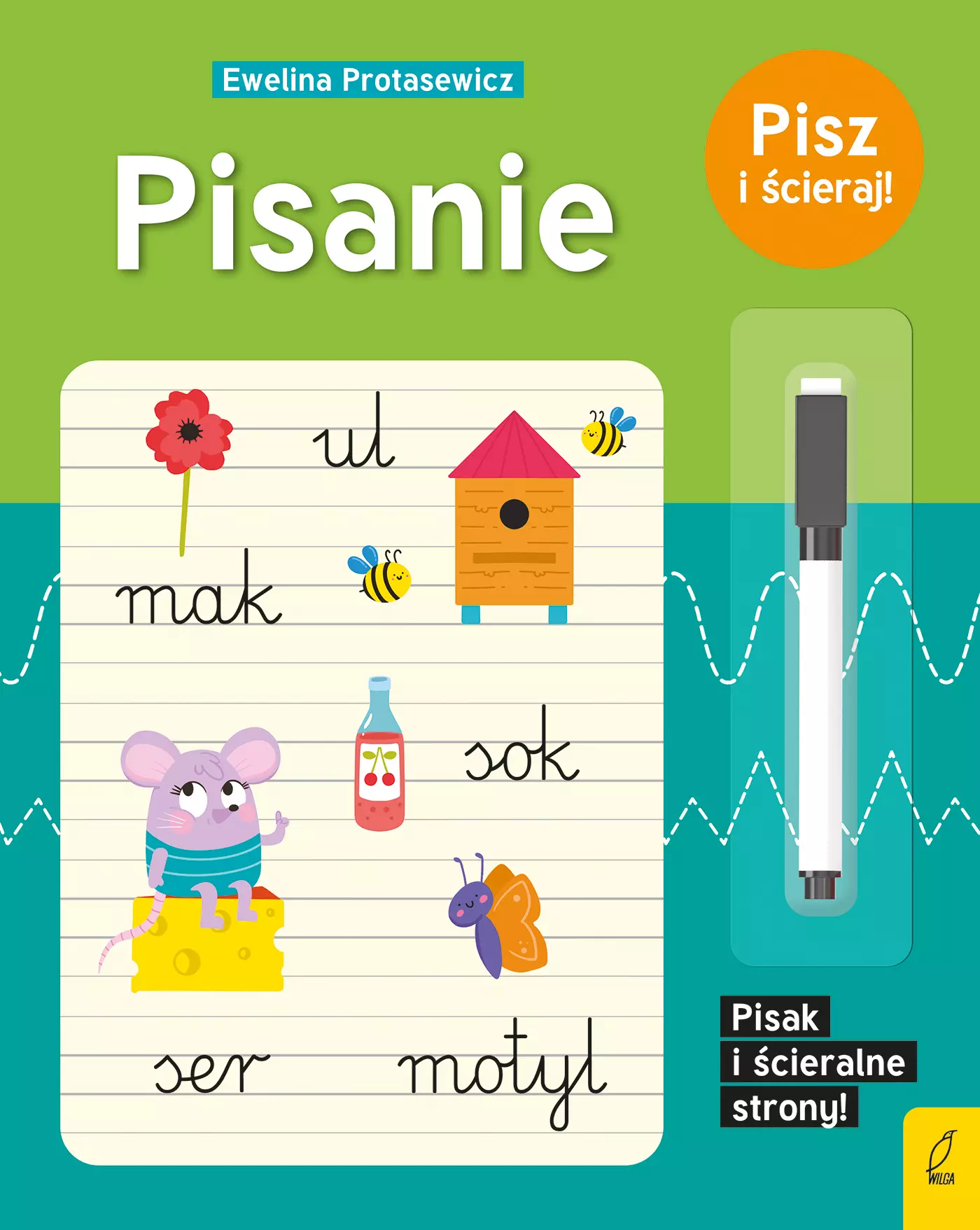 Pisz i ścieraj! Pisanie - Książki
