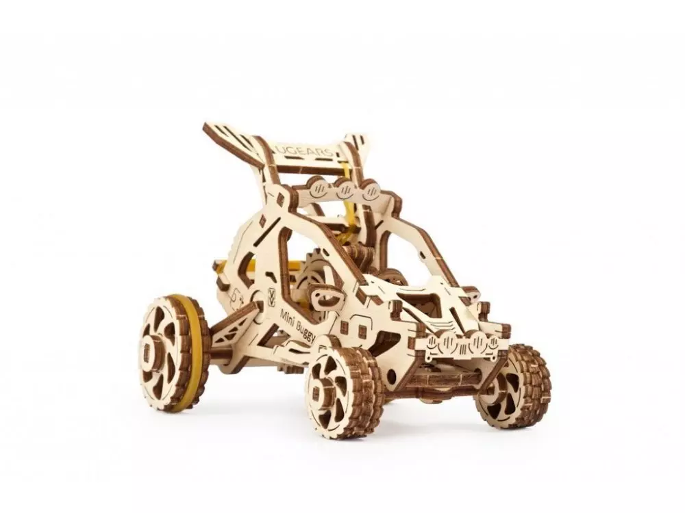 Puzzle 3D Ugears Mini Buggy 70164 80 elementów - Puzzle