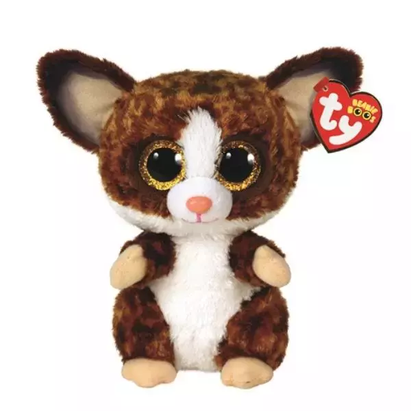 TY BEANIE BOOS BINKY - brązowy mały lemur 15cm 36374 - Zabawki