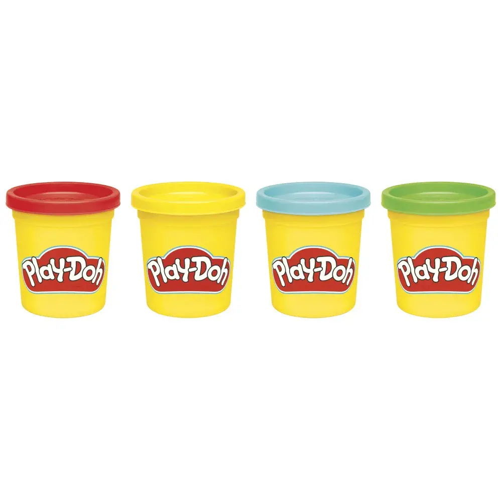 HSB PLAY DOH TUBA 4PAK ASST, mix wzorów - Zabawki