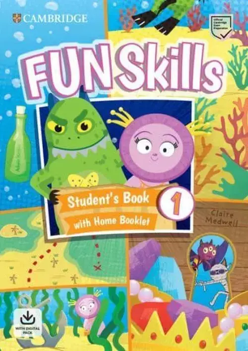 Fun Skills 1 Student's Book and Home Fun Booklet with online - Książki