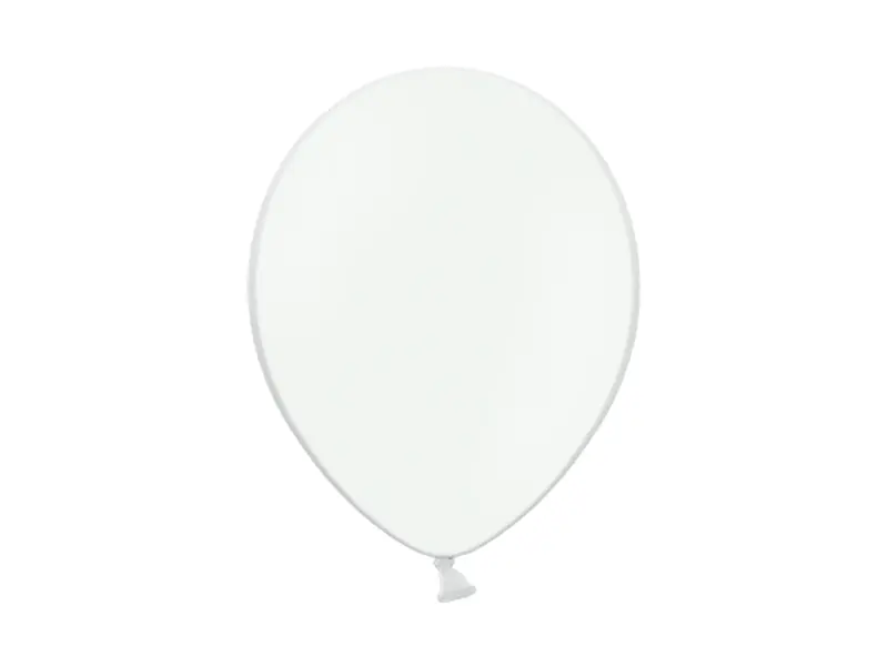 Balony 30cm, Pastel White (1 op. / 100 szt.) - Impreza