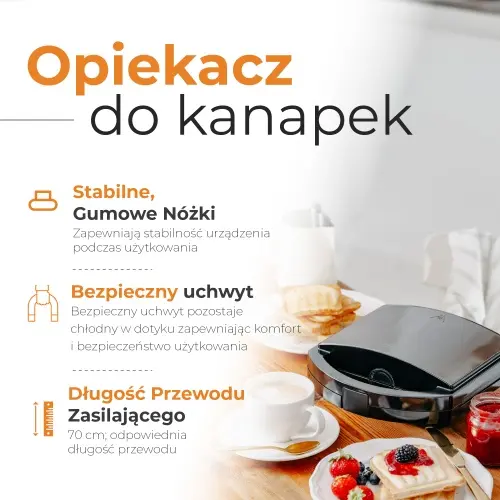 Opiekacz do kanapek - Elektronika i akcesoria
