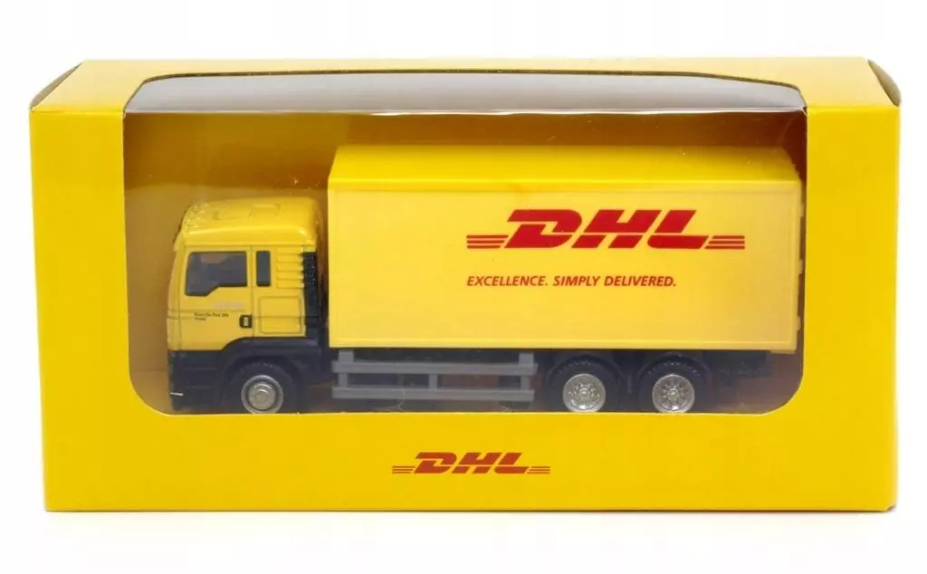 Model 1:64, Dhl Dostawczy - Zabawki