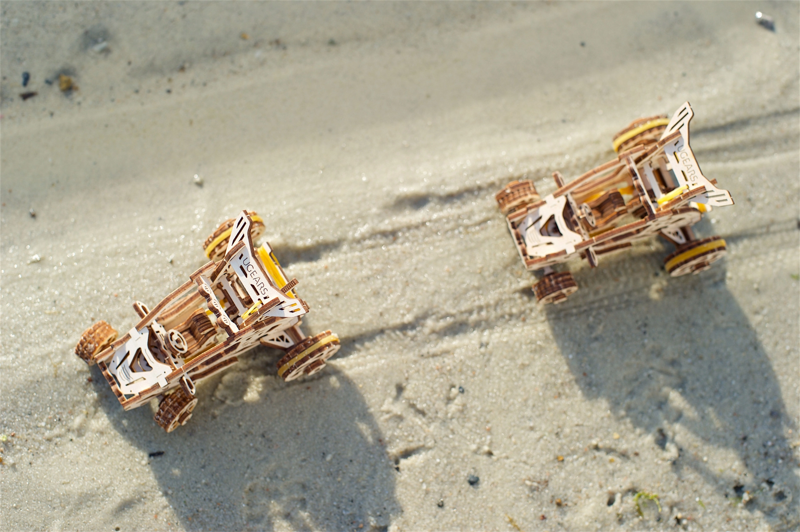 Puzzle 3D Ugears Mini Buggy 70164 80 elementów - Puzzle