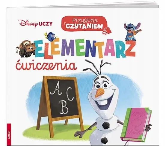 Disney uczy Elementarz Ćwiczenia 5+ PCC-9306 - Książki