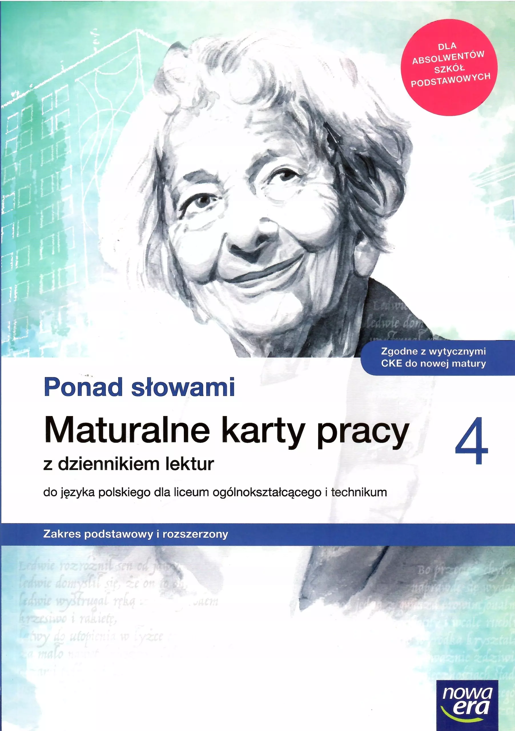 Ponad słowami 4. Język polski. Maturalne karty pracy z dziennikiem lektur dla liceum ogólnokształcącego i technikum. Zakres podstawowy i rozszerzony - Książki