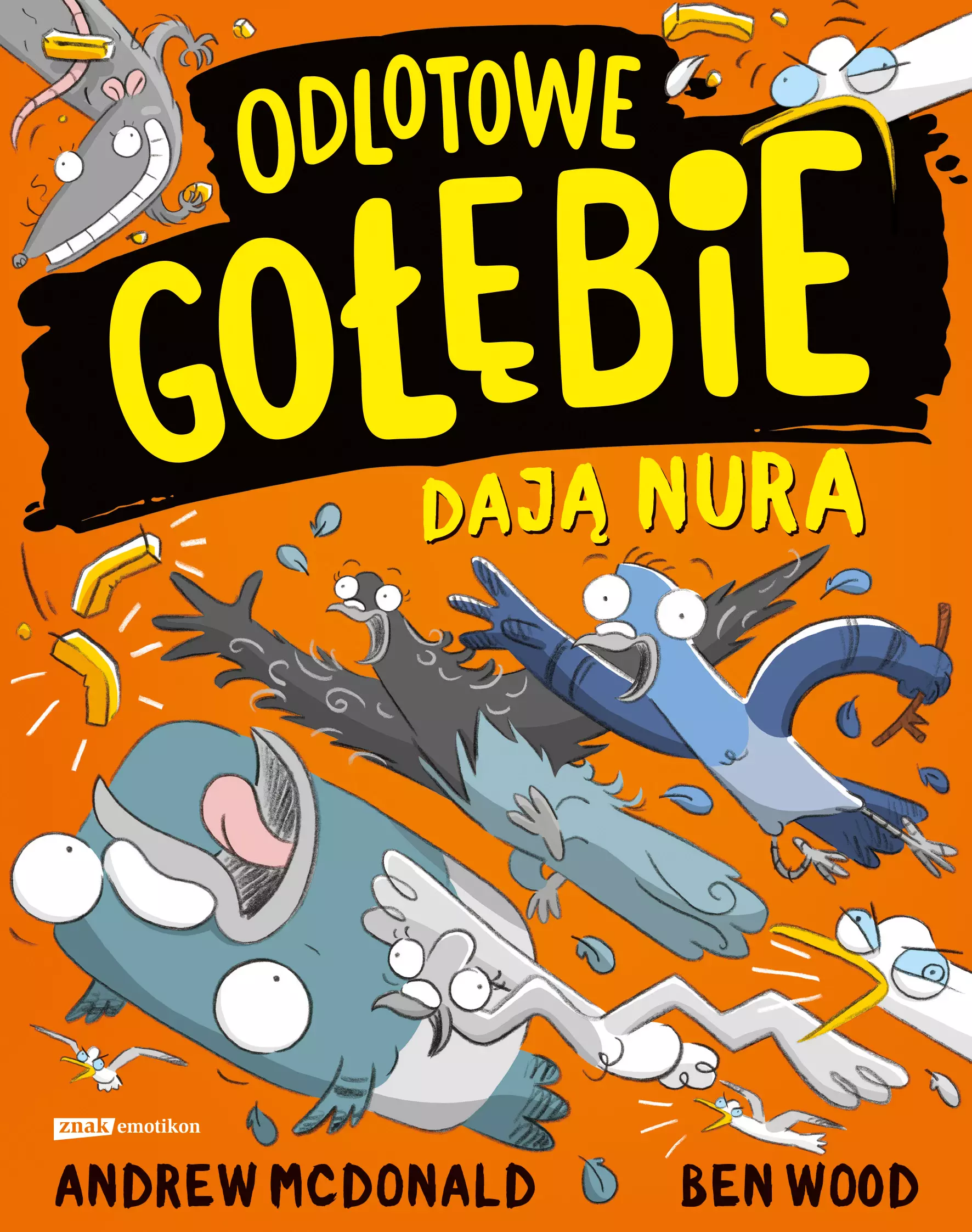 Odlotowe gołębie dają nura - Książki