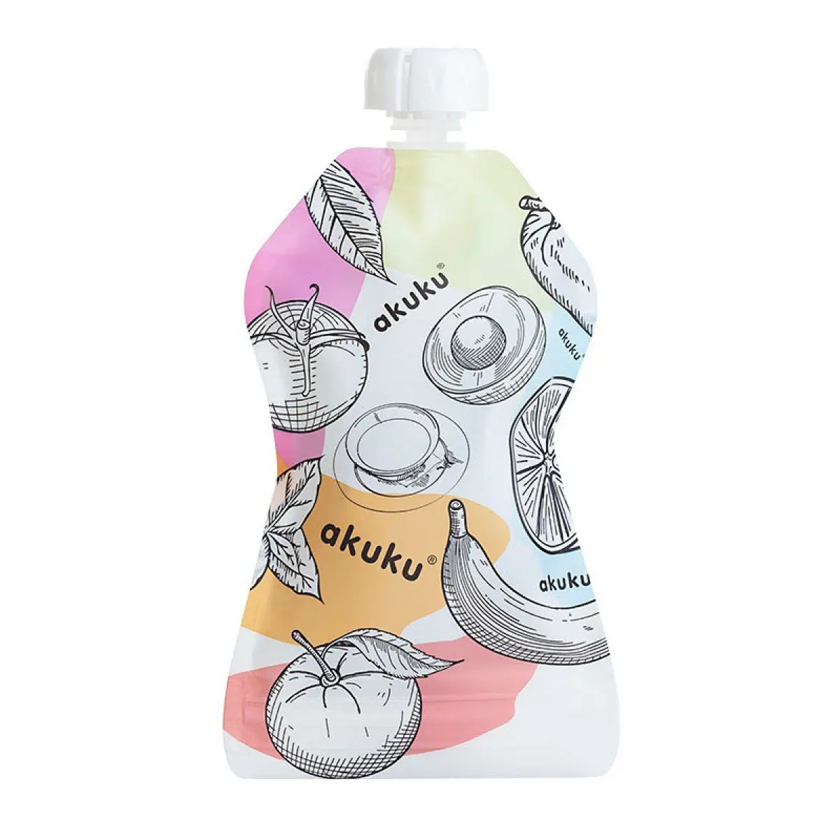 Saszetki na pokarm Akuku 5 szt. 150 ml - Mama i dziecko
