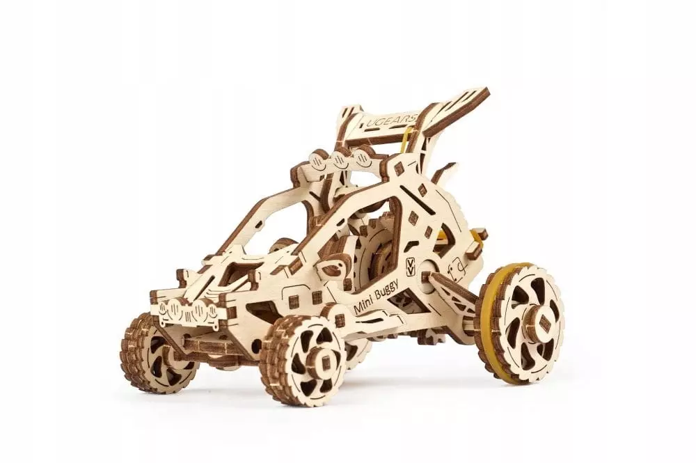 Puzzle 3D Ugears Mini Buggy 70164 80 elementów - Puzzle