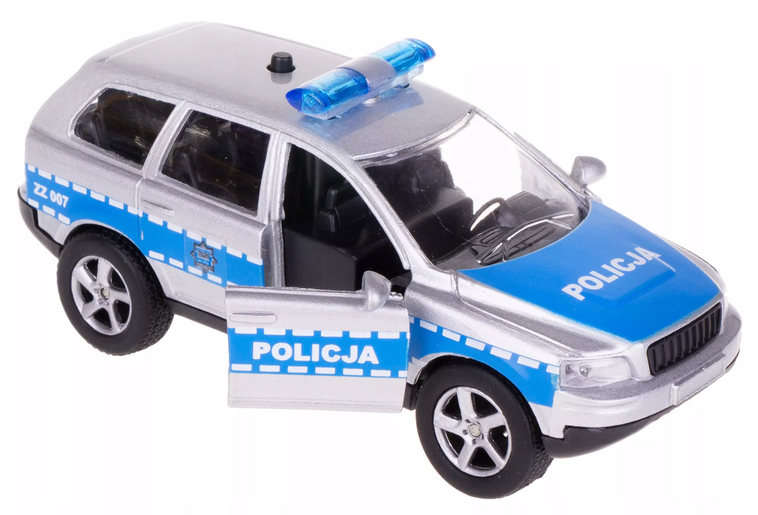 Auto Policja 11cm z dźwiękiem HKG093 - Zabawki