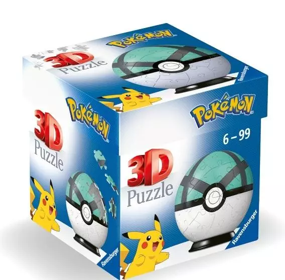 Puzzle 3D Kula: Pokemon Net Ball - Puzzle