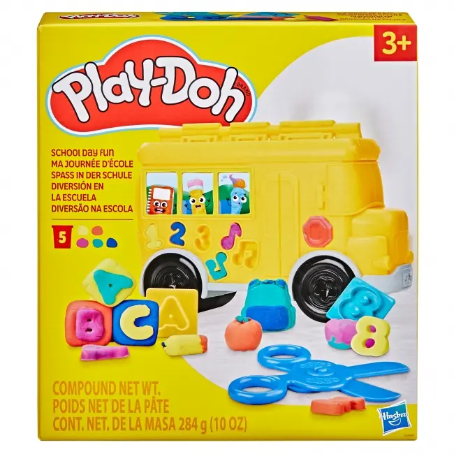 Play-doh Ciastolina SzkoŁa Literki I Cyferkig1641 Pud2 - Zabawki