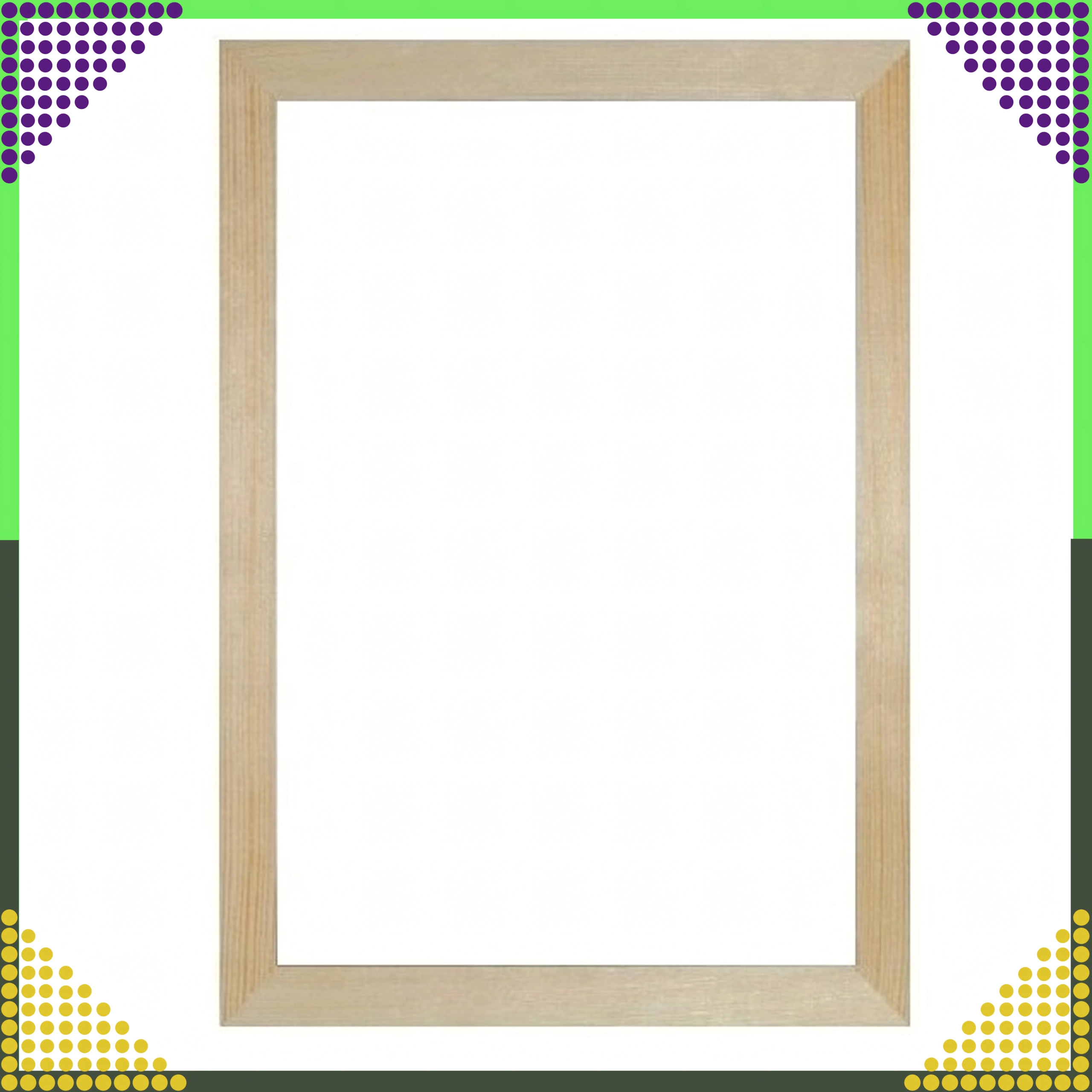 Ramka 25x30 cm na zdjęcie drewniana - Papiernicze i szkolne