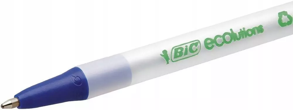 Długopis BIC Ecolutions Clic Stic niebieski - Papiernicze i szkolne