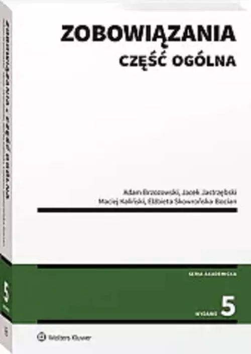 Zobowiazania. Czesc ogólna - Książki