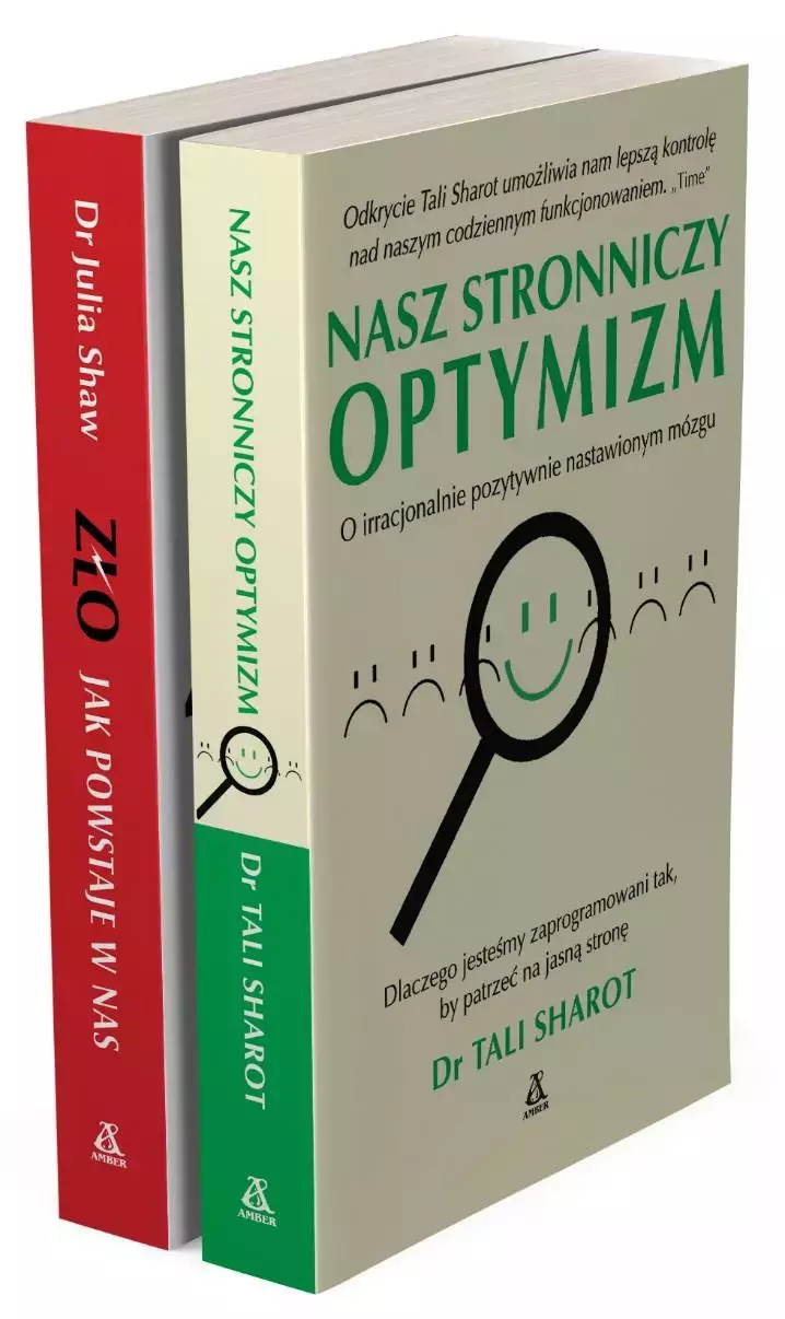 Pakiet. Nasz stronniczy optymizm / Zło. Jak powstaje w nas - Książki
