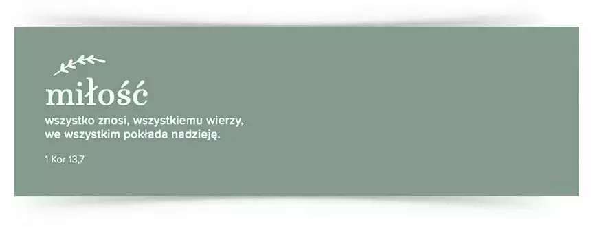 Zakładka duża - Miłość wszystko - Papiernicze i szkolne