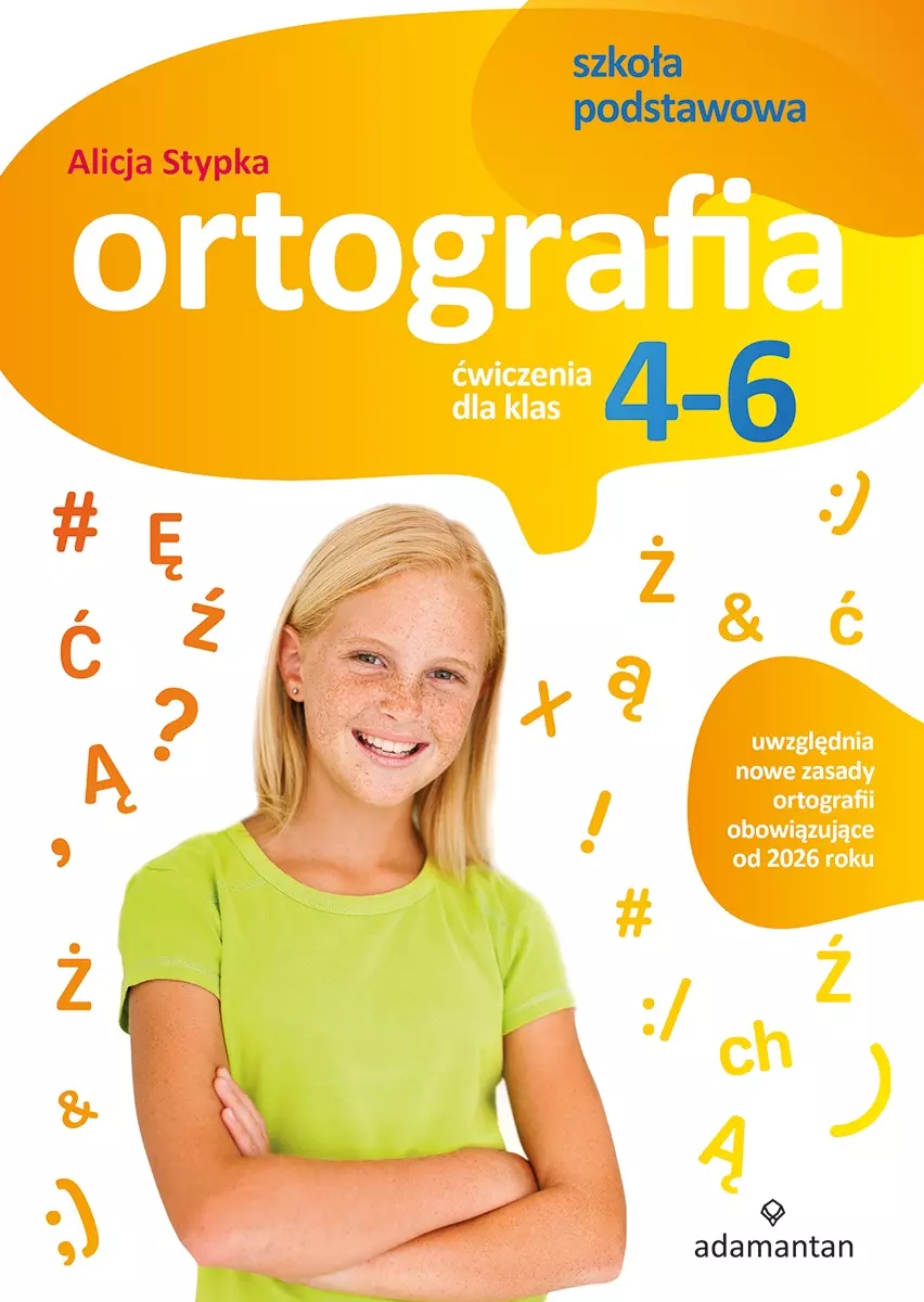 Ortografia. Ćwiczenia dla klas 4-6 szkoły podstawowej - Książki