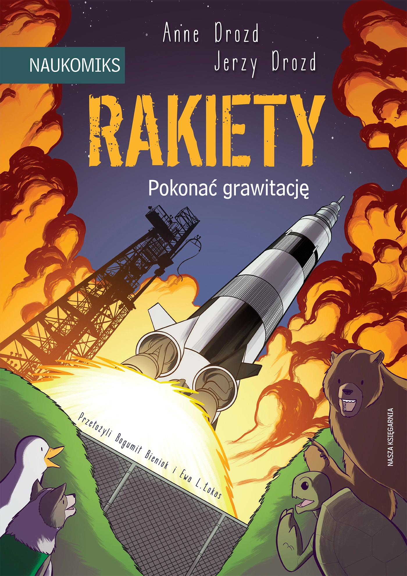 Naukomiks. Rakiety. Pokonać grawitację - Książki