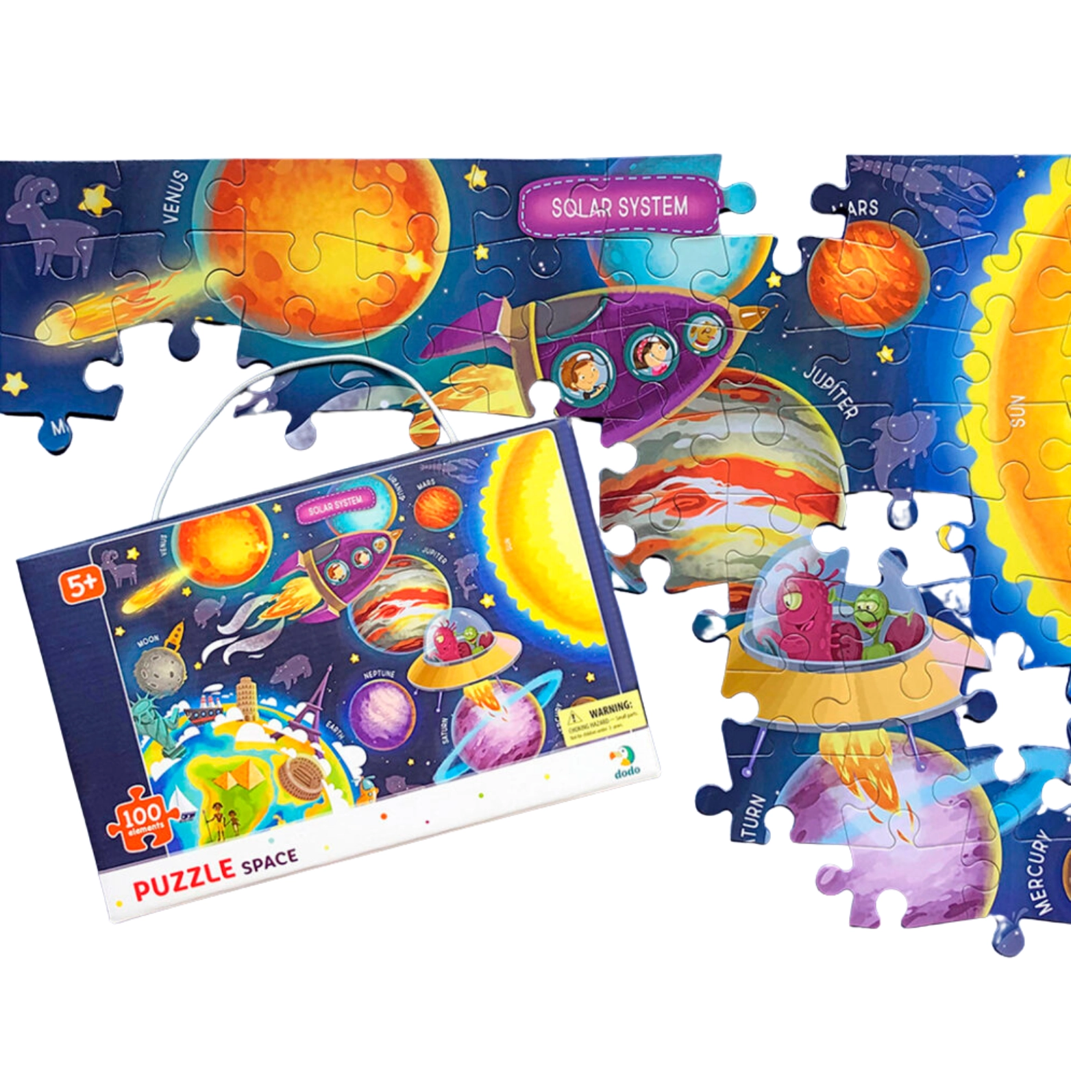 Puzzle 100 elementów. Kosmos - Puzzle