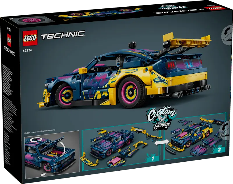 LEGO Technic Warsztat tuningowy: samochód Ford Mustang GT 42236 - Zabawki