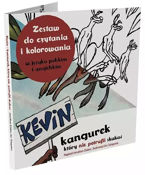 Kevin, kangurek, który nie potrafił skakać - Książki
