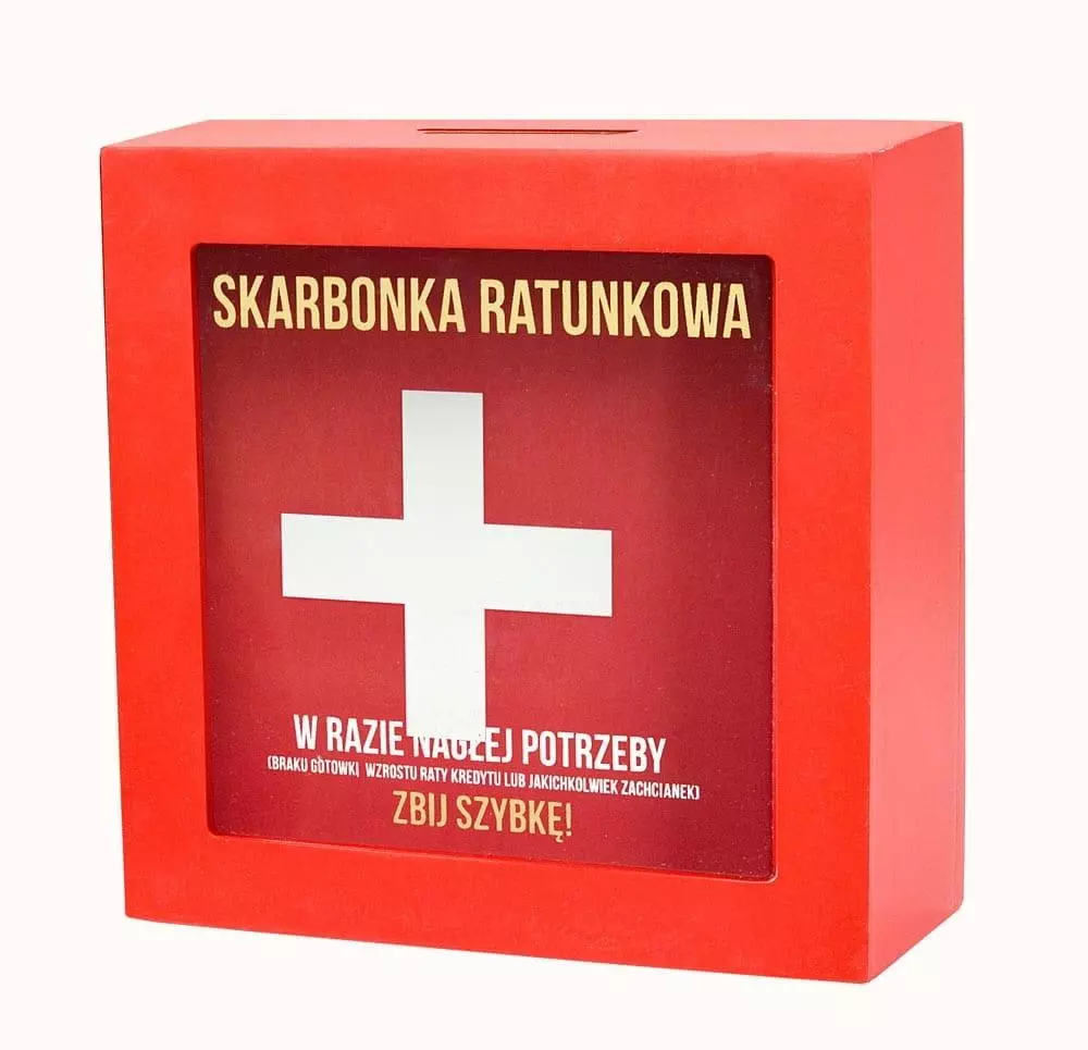 Skarbonka ratunkowa - Papiernicze i szkolne