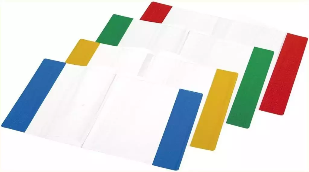 Okładka na zeszyt A5, 5 sztuk, mix wzorów - Papiernicze i szkolne