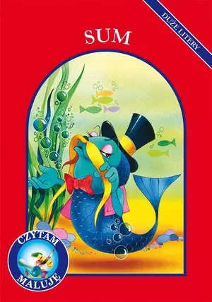 Sum. Czytam, maluję. Duże litery - Książki