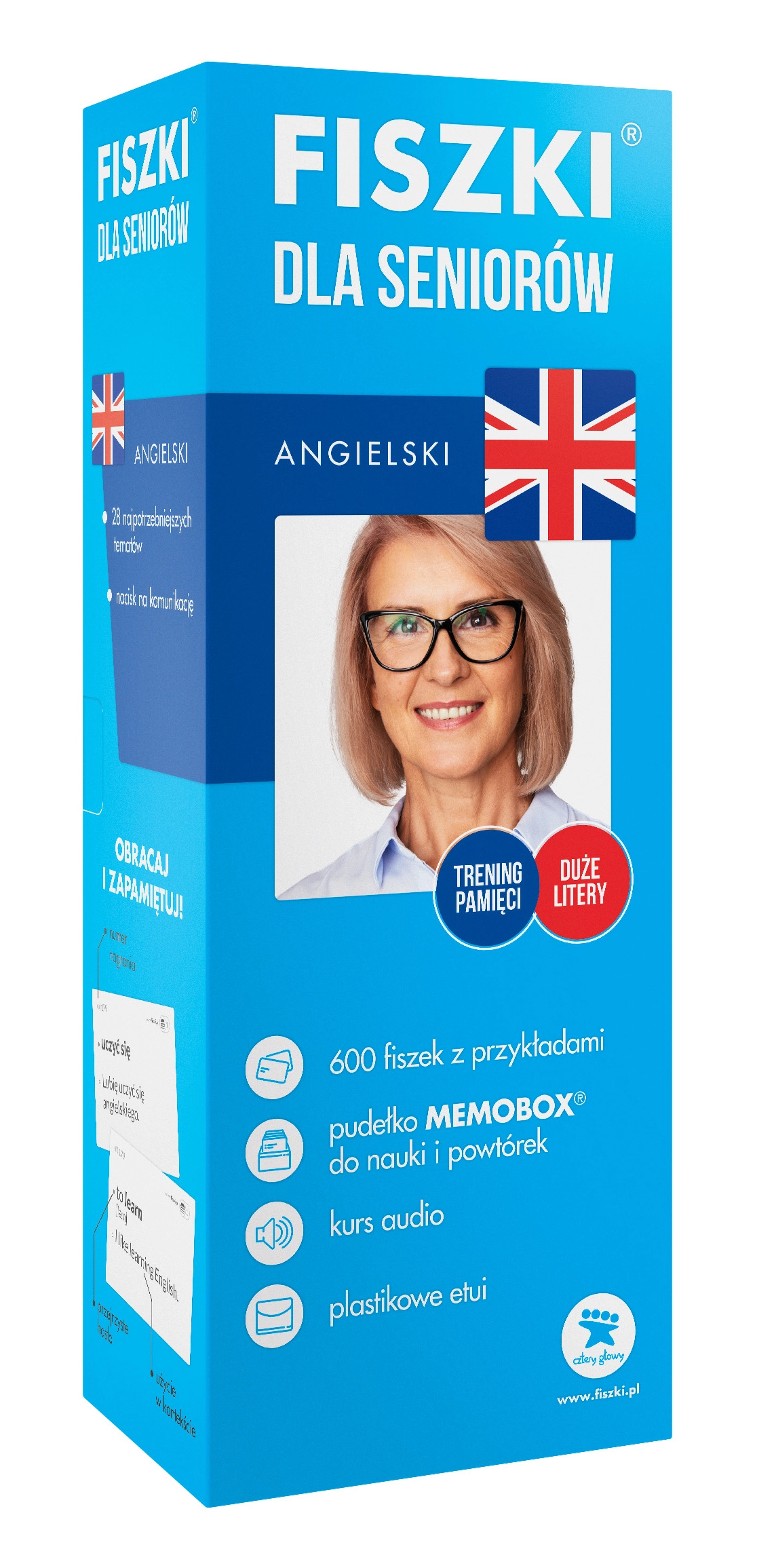 Fiszki dla seniorów. Angielski - Książki