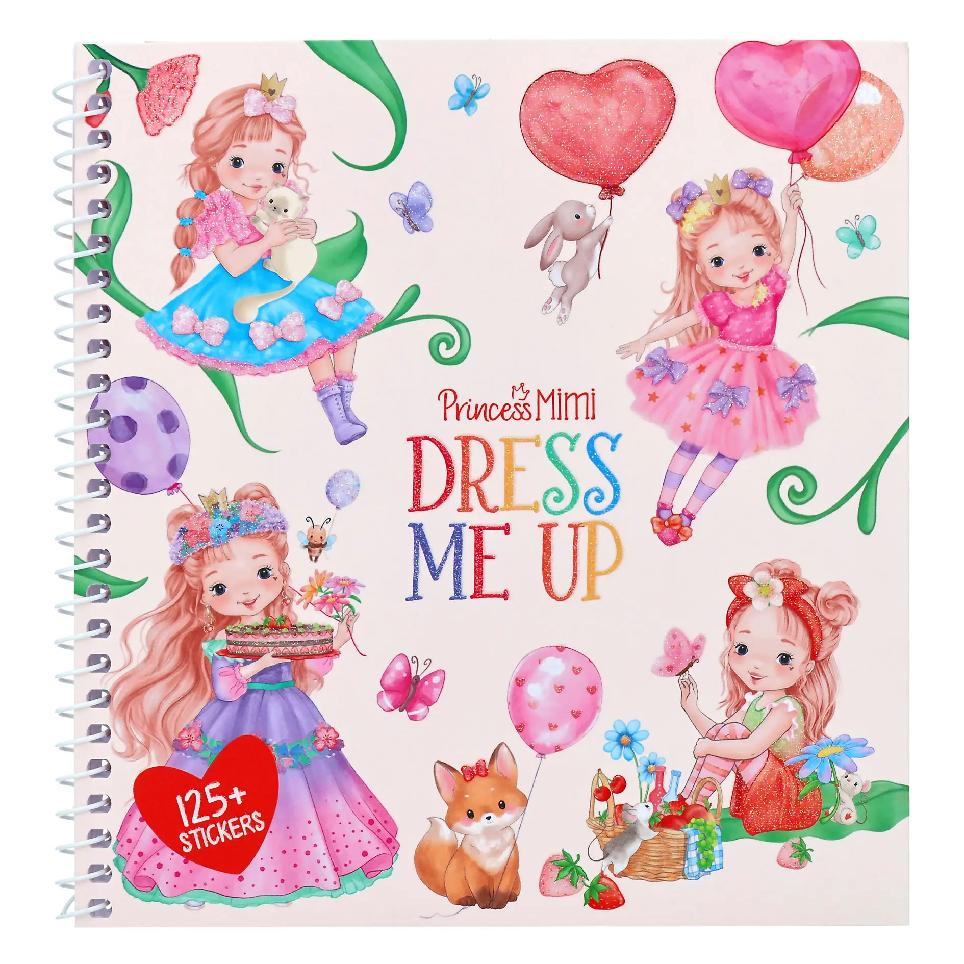 KSIĄŻ TOP MODEL ZESTAW DRES ME UP PRINCES MIMI - Książki