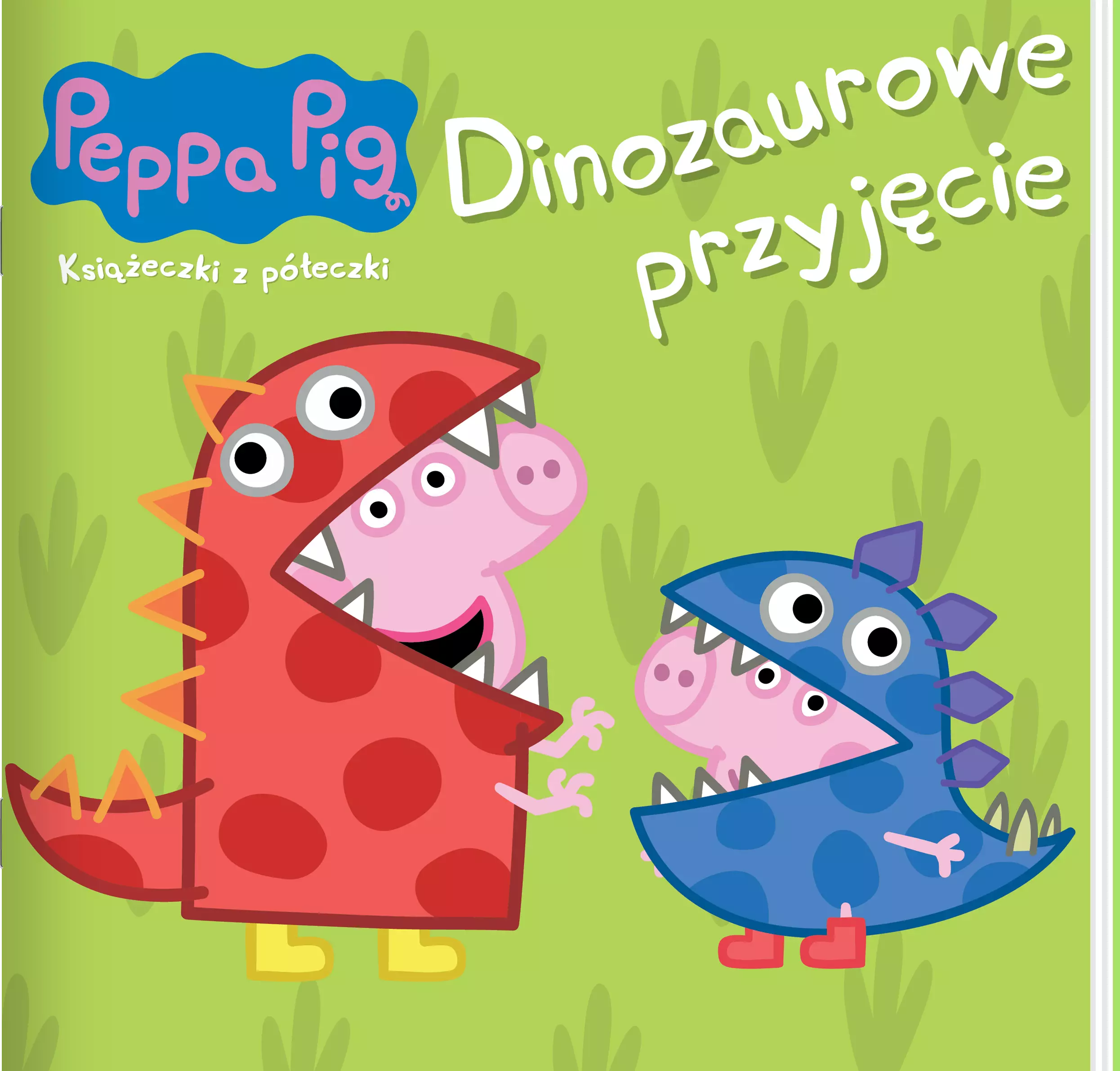 Peppa Pig. Ksiażeczki z półeczki 89. Dinozaurowe przyjęcie - Książki